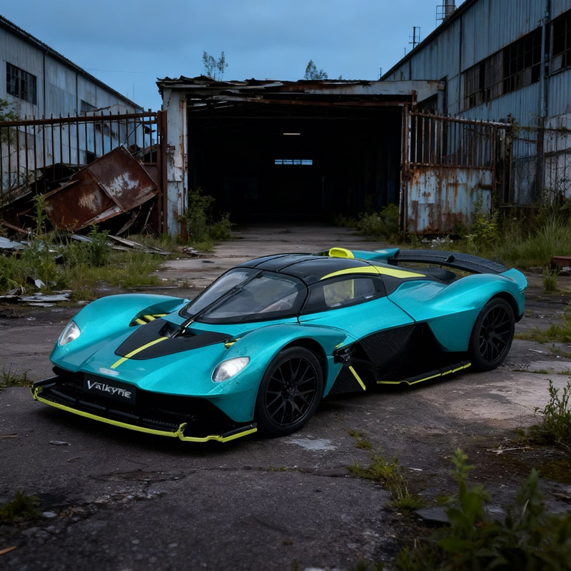 Model Kit Valkyrie - 1/23 Aston Martin Valkyrie, модель спортивного