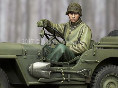 Model Kit Cangdao - Комплект смолы 1:35, джип-драйвер США