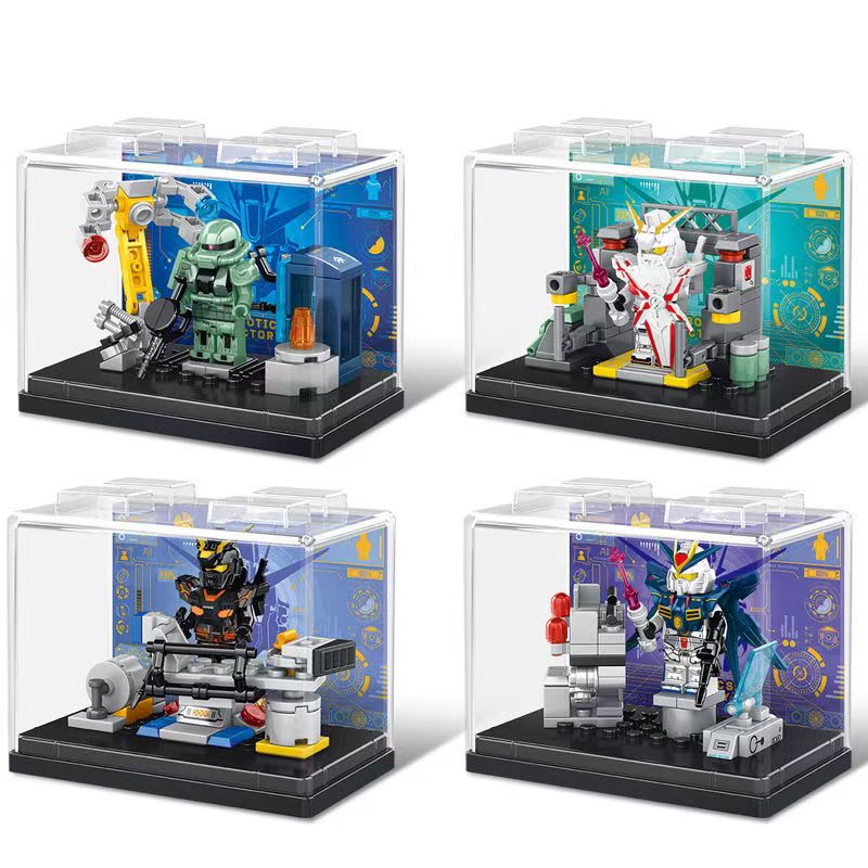 Model Kit Gundam Wing - Анимационная игра, периферийные игрушки, строительные блоки,