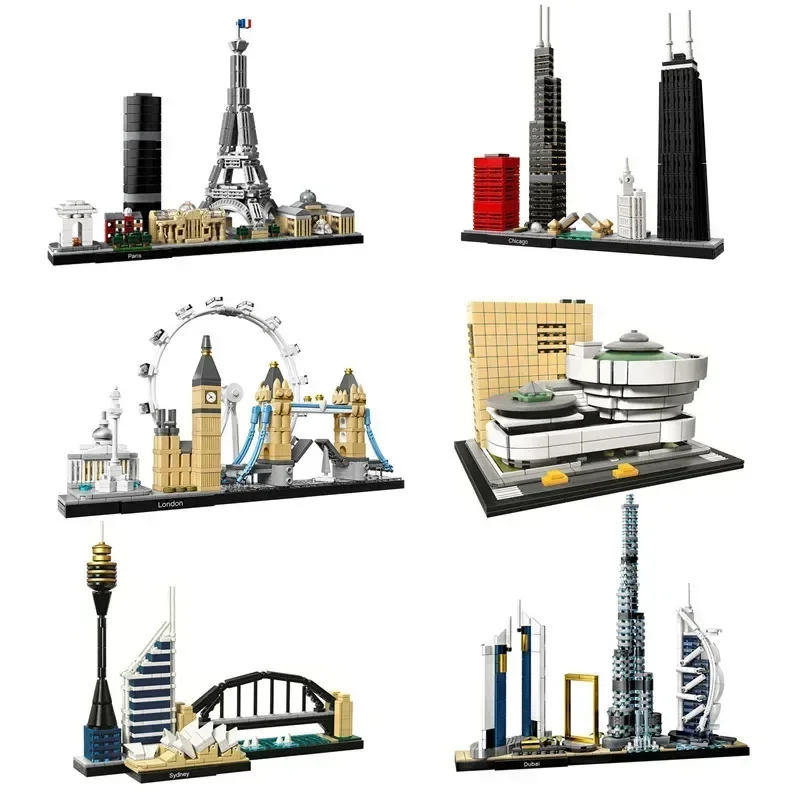 Тринадцать наборов городских м – обзор и цена Model Kit Lego
