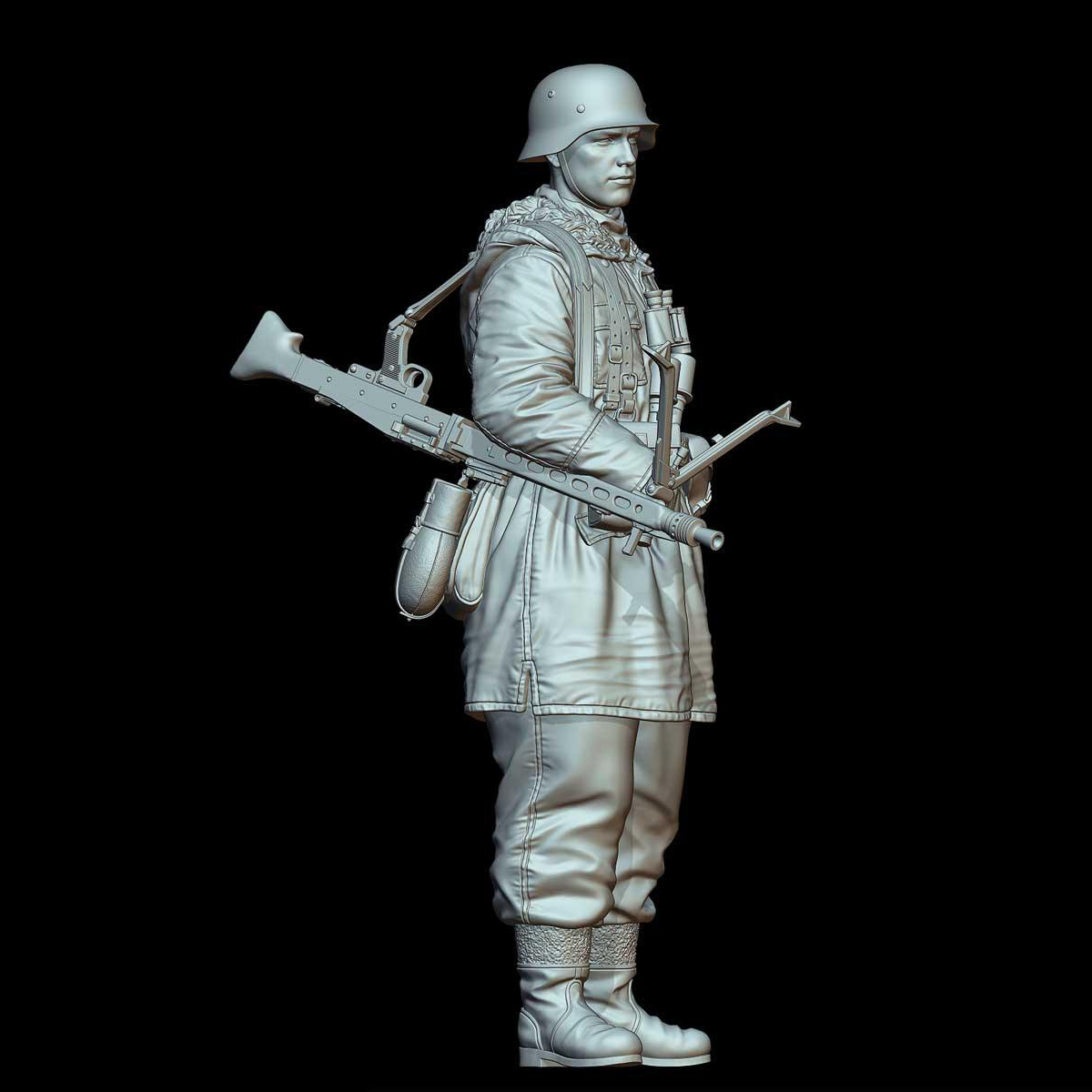 1/16 Набор фигурок из смолы GK – обзор и цена Model Kit Entry Grade
