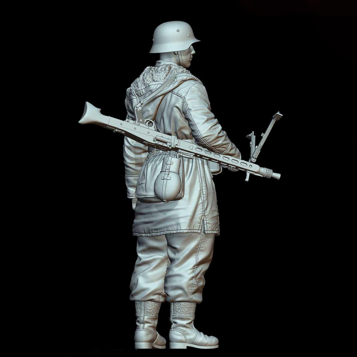 1/16 Набор фигурок из смолы GK – обзор и цена Model Kit Entry Grade