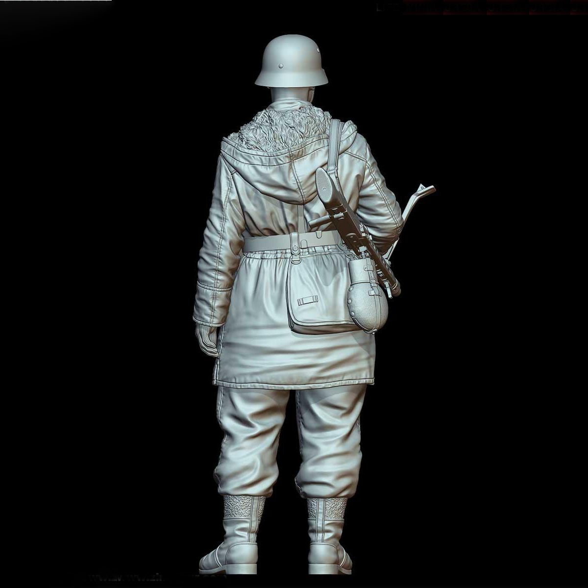 1/16 Набор фигурок из смолы GK – обзор и цена Model Kit Entry Grade