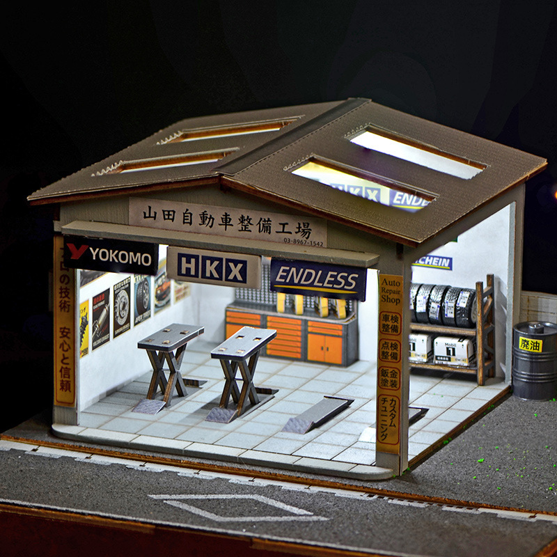 Набор для сборки диорамы автом – обзор и цена Model Kit Display