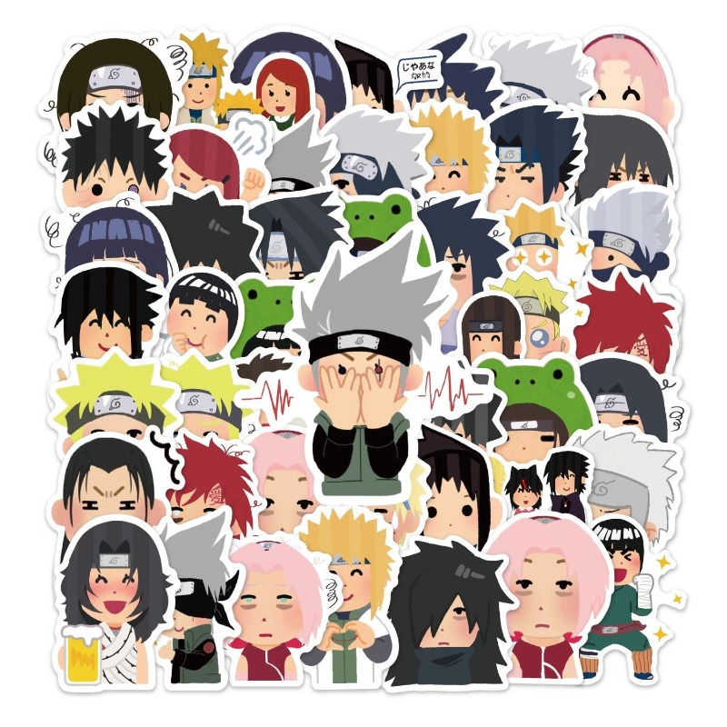 85 шт. наклеек с двумерными вы – обзор и цена Model Kit Naruto