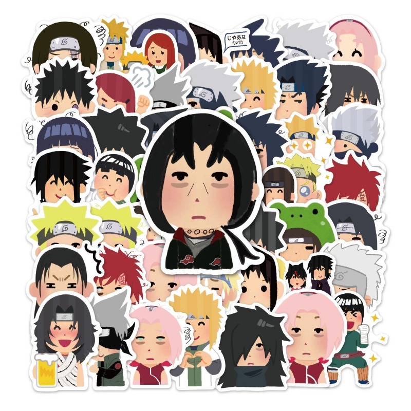 85 шт. наклеек с двумерными вы – обзор и цена Model Kit Naruto