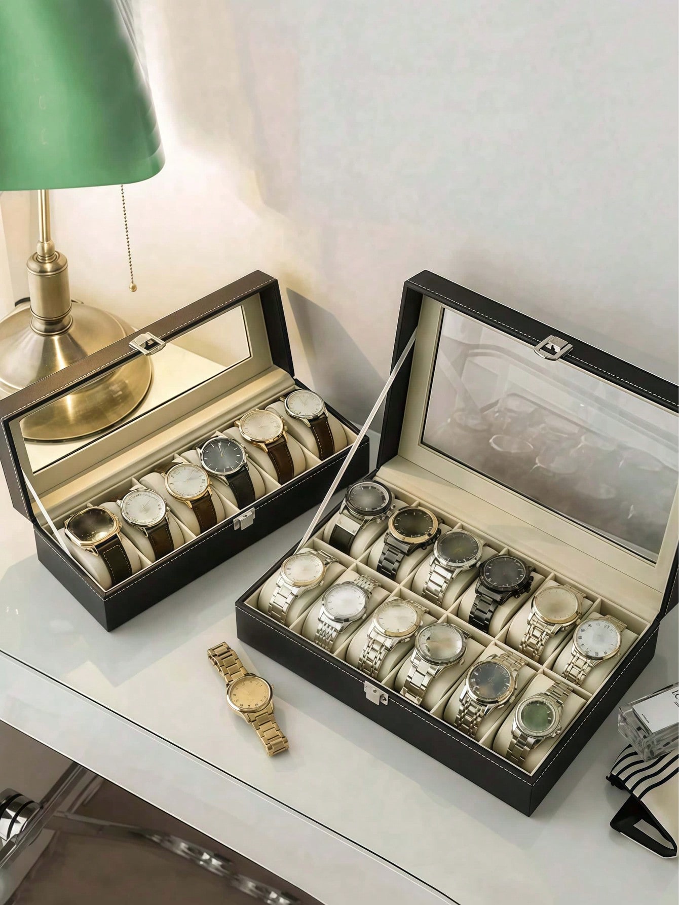Кожаная шкатулка для часов с з – обзор и цена Model Kit Display