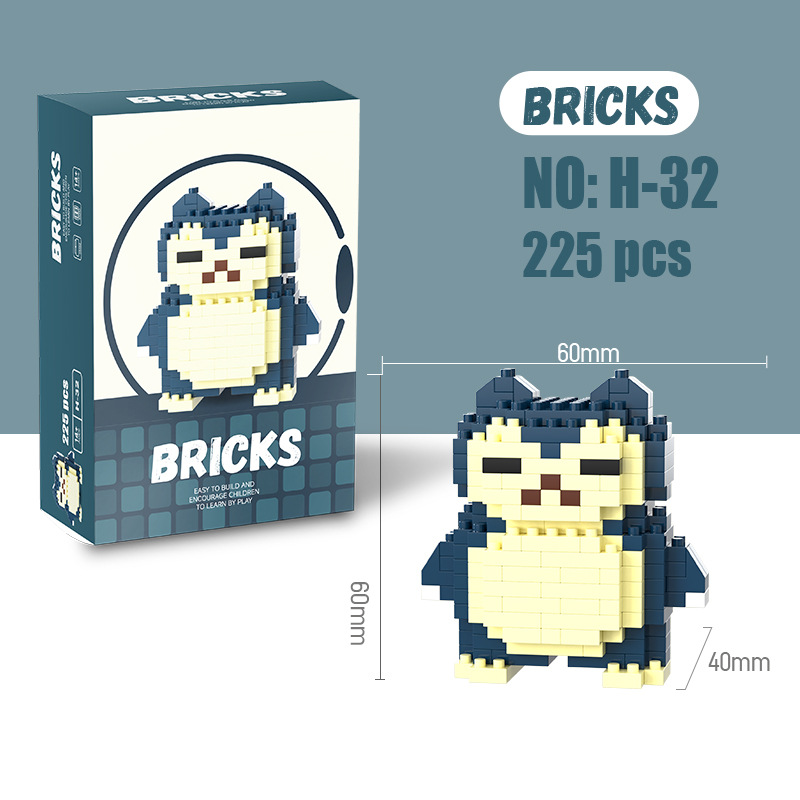 Мини-конструктор Покемон: Пика – обзор и цена Model Kit Lego
