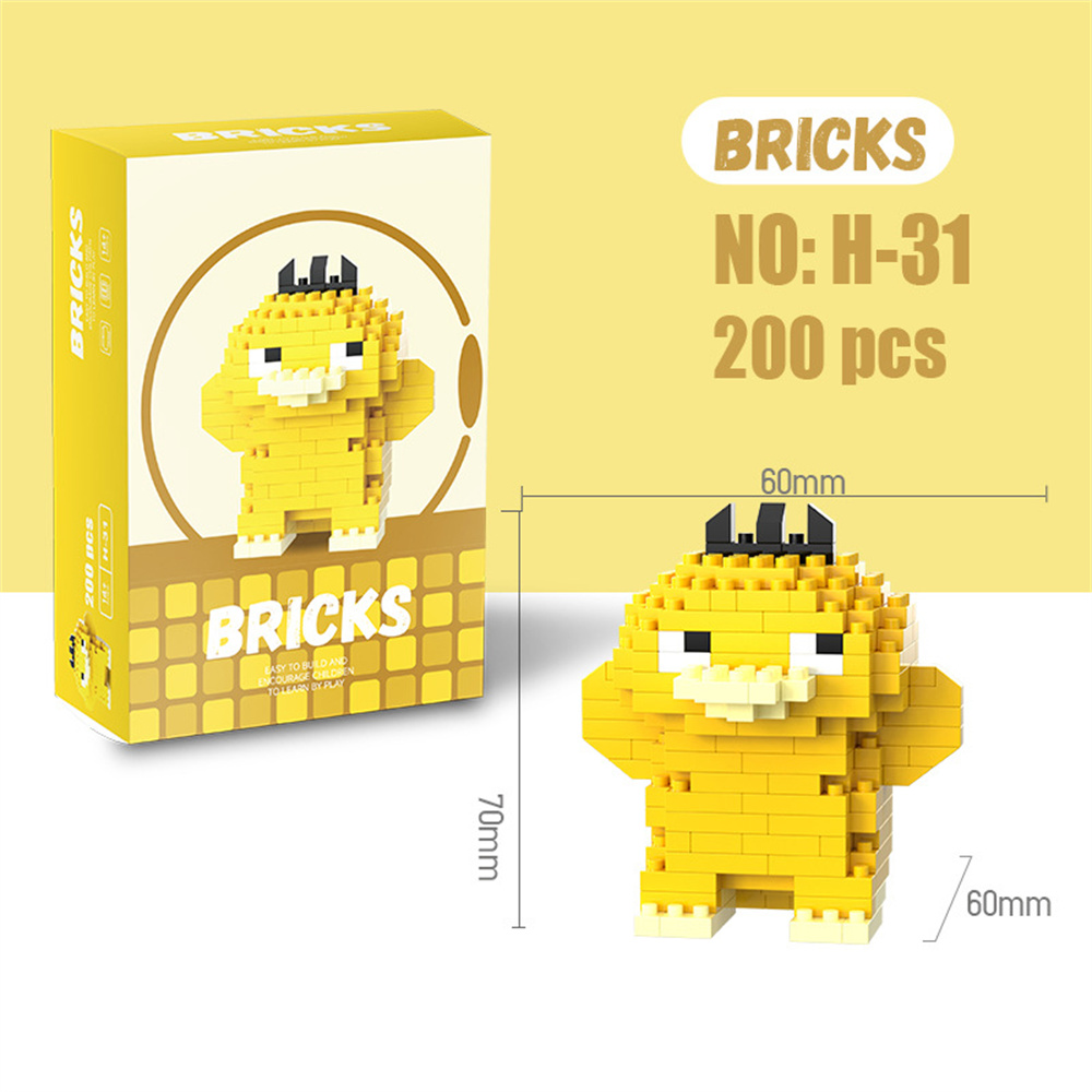 Мини-конструктор Покемон: Пика – обзор и цена Model Kit Lego