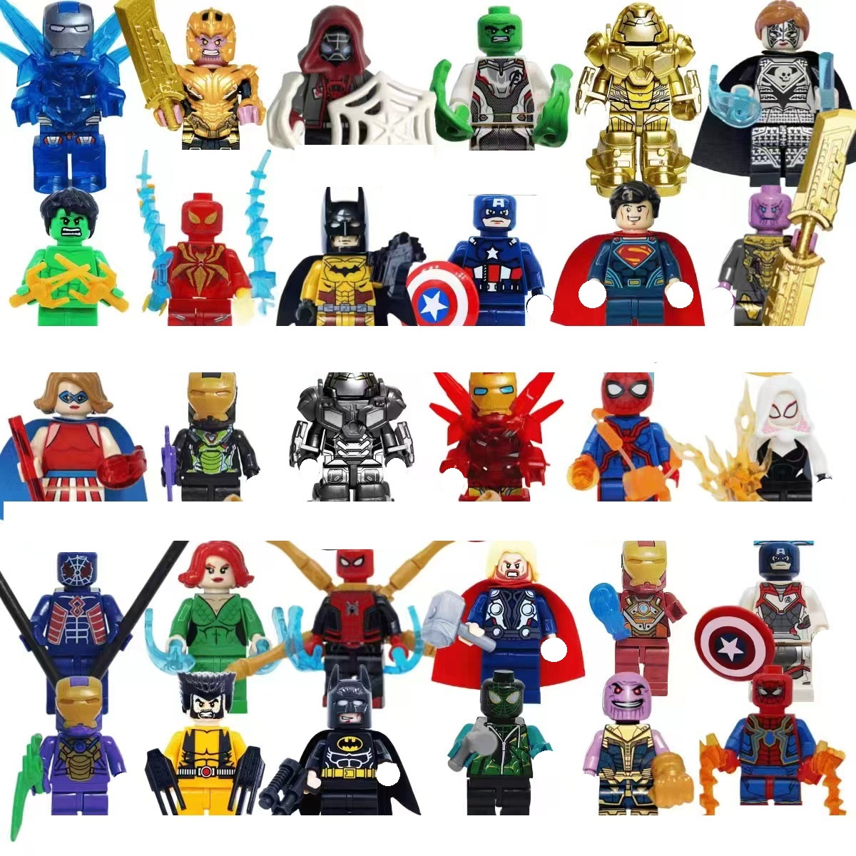 Набор из 4/32 мини-блоков с пе – обзор и цена Model Kit Iron Man