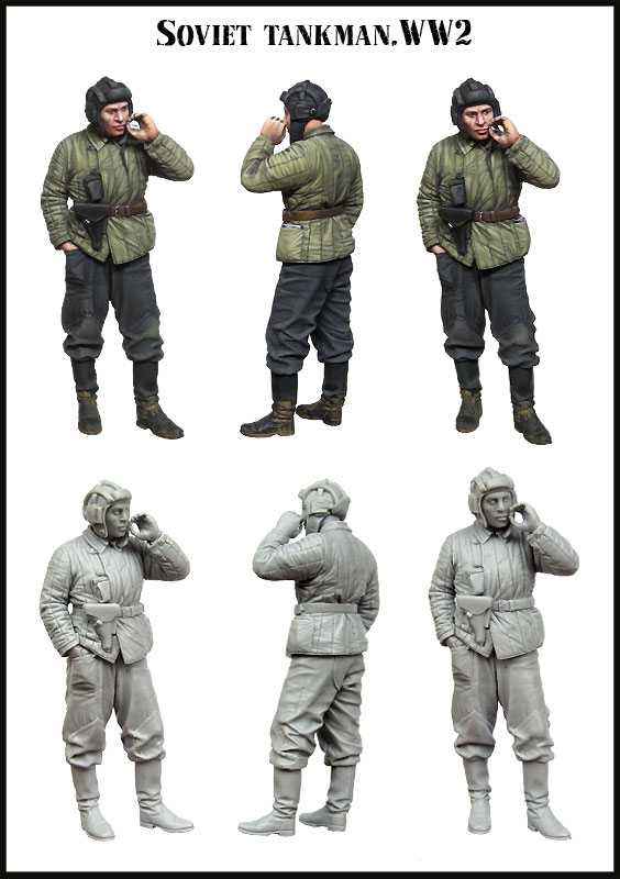 Набор из 35 смоляных моделей - – обзор и цена Model Kit Cangdao