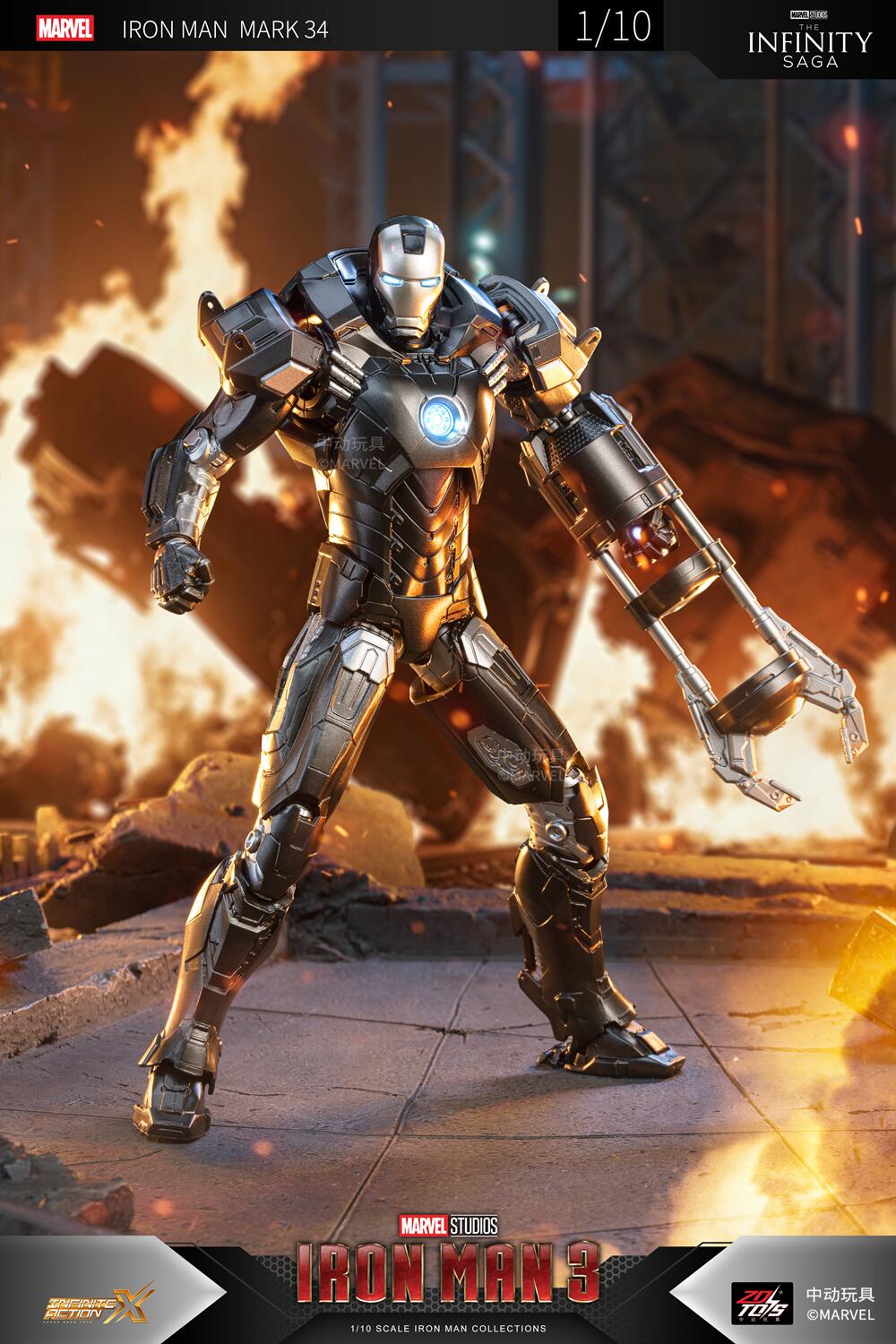 Игрушки ZD Toys: Фигурки Мстит – обзор и цена Model Kit Iron Man