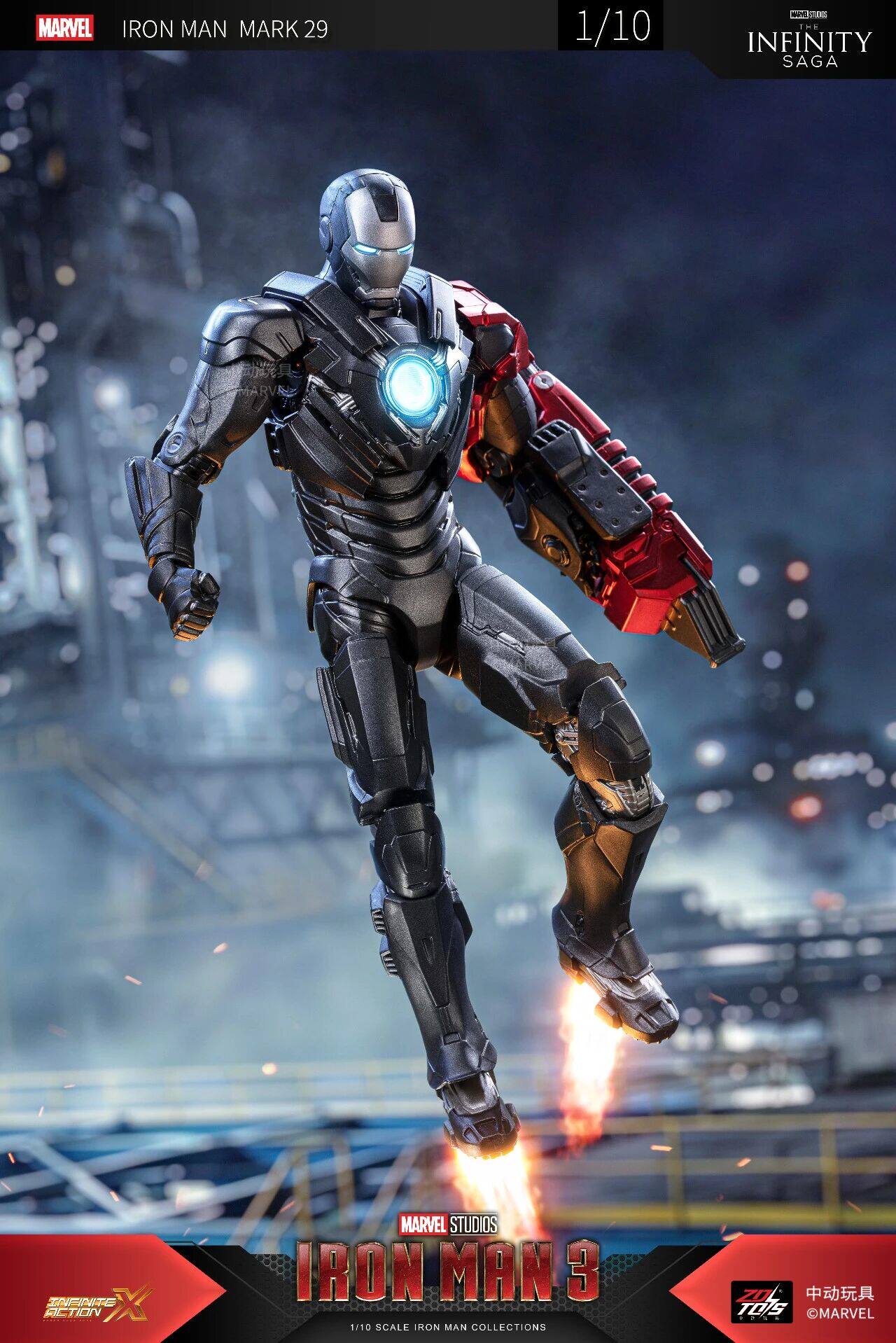 Игрушки ZD Toys: Фигурки Мстит – обзор и цена Model Kit Iron Man