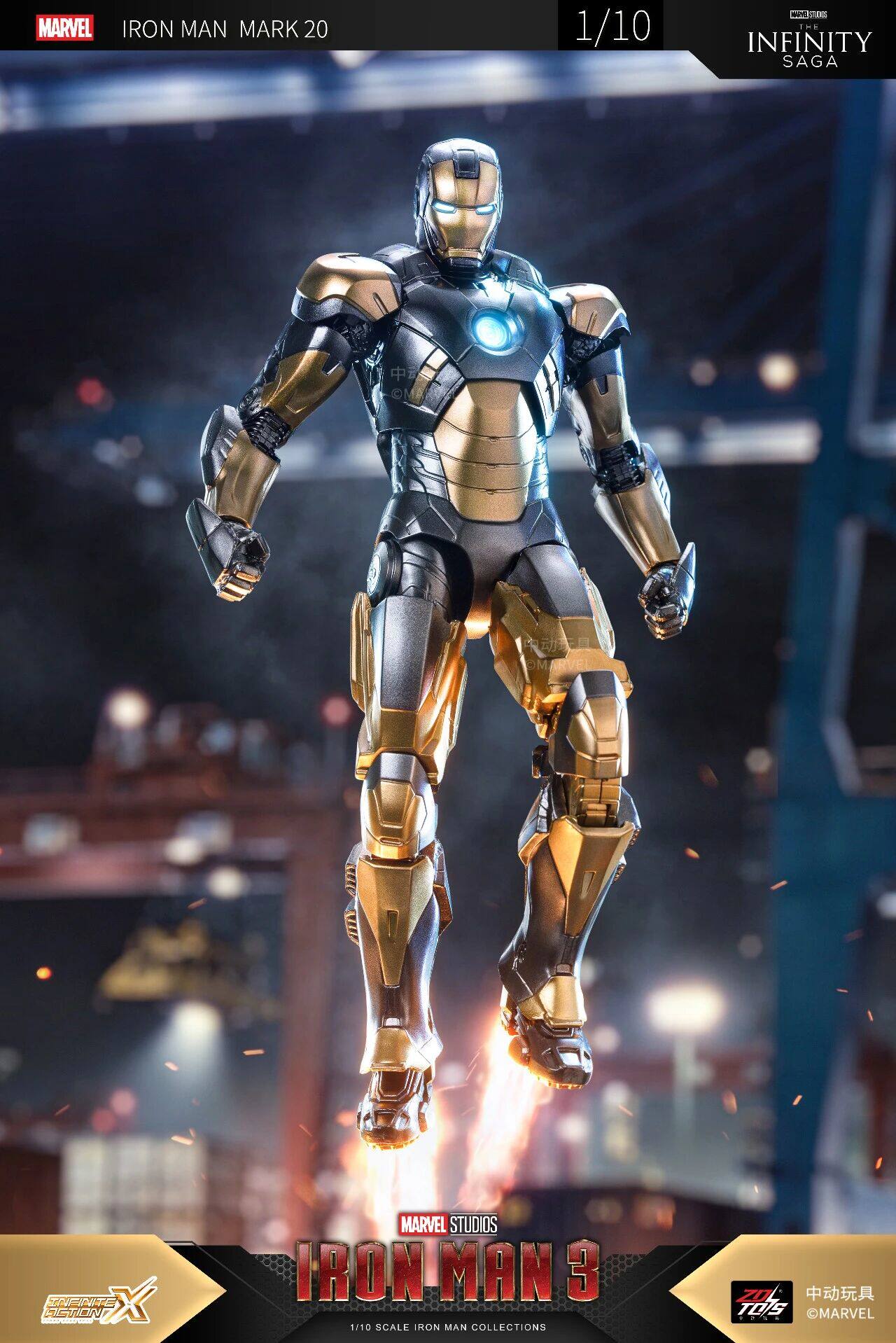 Игрушки ZD Toys: Фигурки Мстит – обзор и цена Model Kit Iron Man