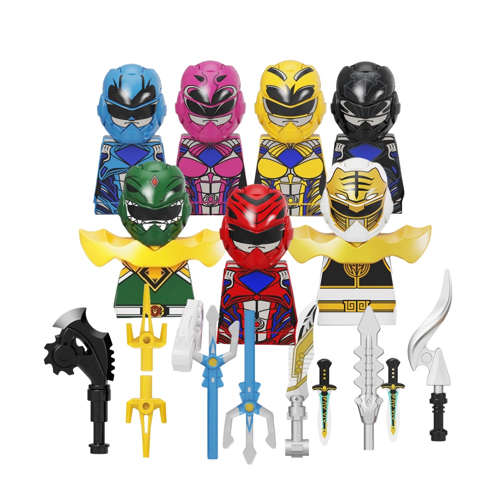Мини-строительные блоки Movie  – обзор и цена Model Kit Power Rangers